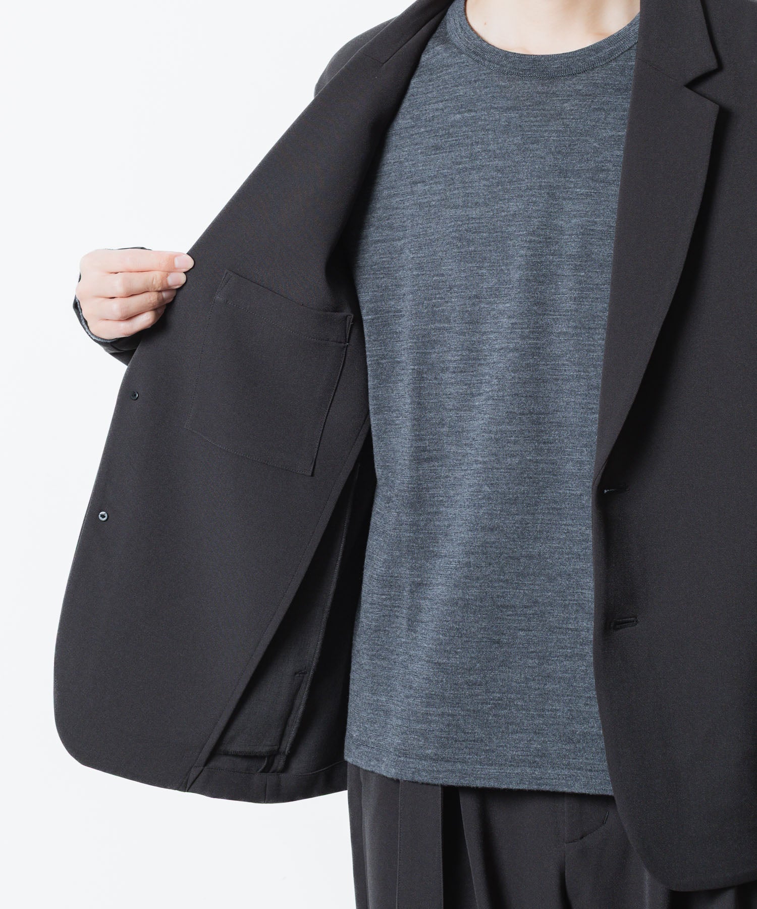 ATTACHMENT アタッチメントのPE STRETCH DOUBLE CLOTH 2B JKT - D.GRAYの公式通販サイトsession福岡セレクトショップ