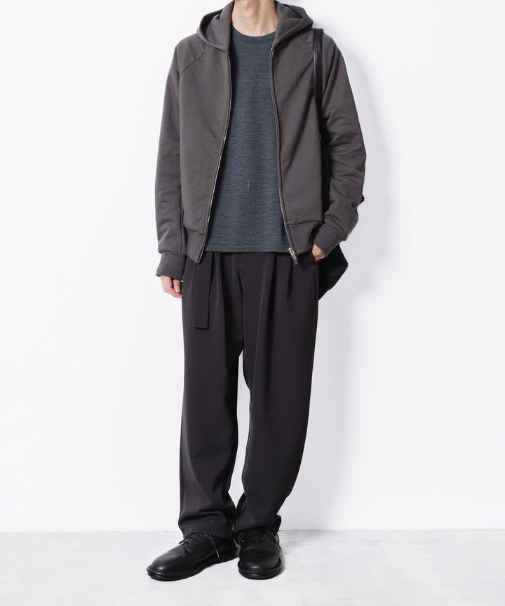 ATTACHMENT / EXCLUSIVE ITEMアタッチメントのCO STRECH TERRY ZIP UP HOODIE - D.GRAYの公式通販サイトsession福岡セレクトショップ