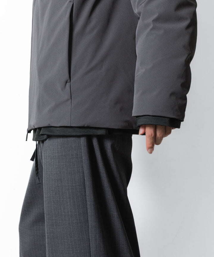ATTACHMENT アタッチメントの3LAYER LIGHT TAFFETA HOODED DOWN JACKET - D.GRAYの公式通販サイトsession福岡セレクトショップ