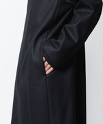 画像をギャラリービューアに読み込む, ATTACHMENT / EXCLUSIVE ITEMアタッチメントの2/90 SUPER120S MALTON ZIPUP HOODED COAT - BLACKの公式通販サイトsession福岡セレクトショップ
