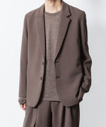 画像をギャラリービューアに読み込む, ATTACHMENT アタッチメントのPE STRETCH DOUBLE CLOTH 2B JKT - D.KH GRAYの公式通販サイトsession福岡セレクトショップ
