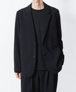 画像をギャラリービューアに読み込む, ATTACHMENT アタッチメントのPE STRETCH DOUBLE CLOTH 2B JKT - BLACKの公式通販サイトsession福岡セレクトショップ
