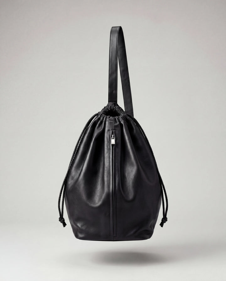 ATTACHMENT アタッチメントのSYNTHETIC LEATHER BUCKET BAG - BLACKの公式通販サイトsession福岡セレクトショップ