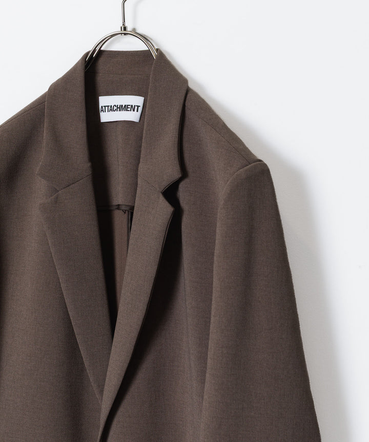 ATTACHMENT アタッチメントのPE STRETCH DOUBLE CLOTH 2B JKT - D.KH GRAYの公式通販サイトsession福岡セレクトショップ