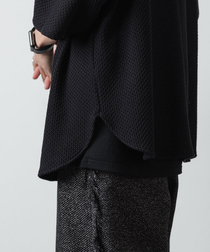 ato(アトウ)のCOTTON RUSSELL OVERSIZED TEE - BLACKの公式通販サイトsession福岡セレクトショップ