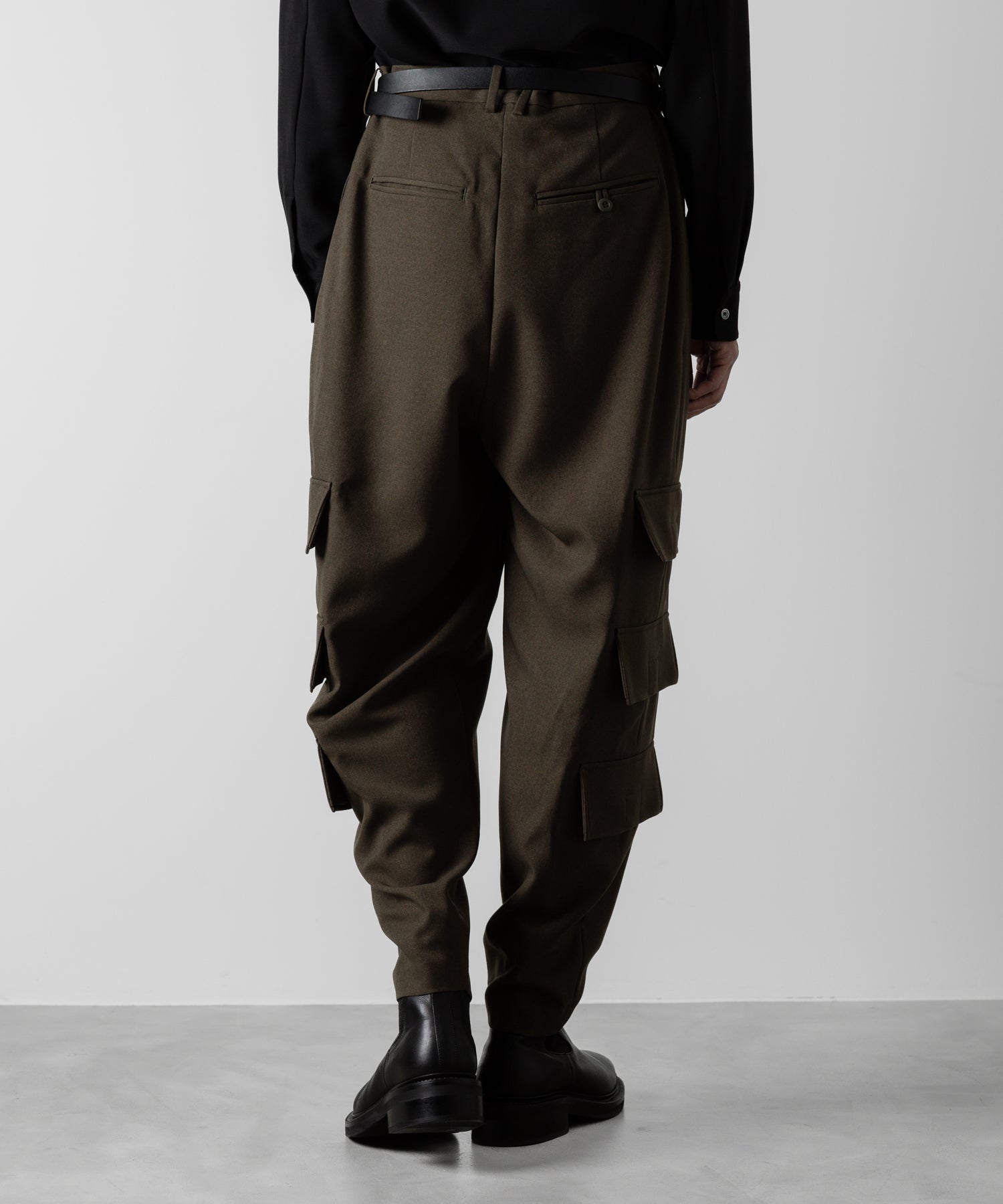 ato(アトウ)の3-PIECE MILITARY FLAP PANTS - D.KHAKI公式通販サイトsession福岡セレクトショップ