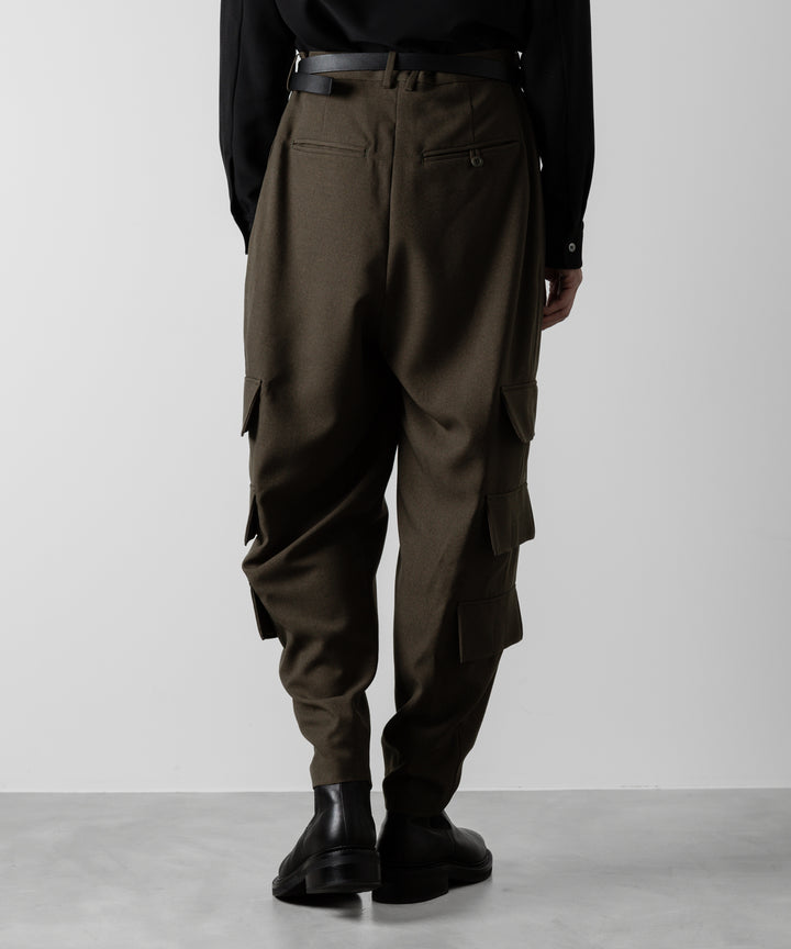 ato(アトウ)の3-PIECE MILITARY FLAP PANTS - D.KHAKI公式通販サイトsession福岡セレクトショップ