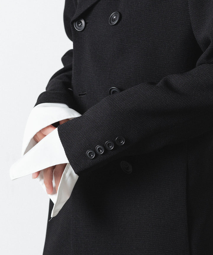 ato(アトウ)のDOUBLE BREASTED TRIXION JACKET - BLACKの公式通販サイトsession福岡セレクトショップ
