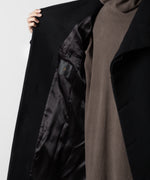 画像をギャラリービューアに読み込む, ato(アトウ)のENGLAND LAMB MELTON STAND COLLAR COAT - BLACKの公式通販サイトsession福岡セレクトショップ
