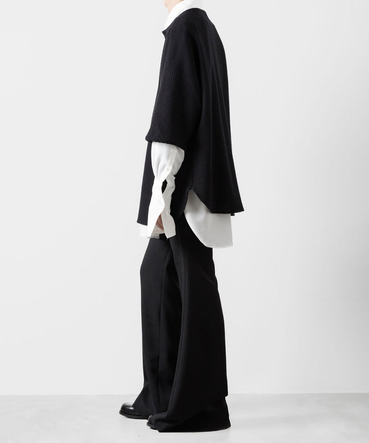 ato(アトウ)のCOTTON RUSSELL OVERSIZED TEE - BLACKの公式通販サイトsession福岡セレクトショップ