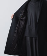 画像をギャラリービューアに読み込む, ato(アトウ)のENGLAND LAMB CHESTERFIELD COAT - BLACKの公式通販サイトsession福岡セレクトショップ
