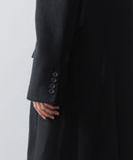 画像をギャラリービューアに読み込む, ato(アトウ)のENGLAND LAMB CHESTERFIELD COAT - BLACKの公式通販サイトsession福岡セレクトショップ
