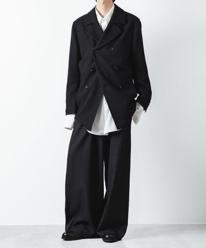 ato(アトウ)のDOUBLE BREASTED TRIXION JACKET - BLACKの公式通販サイトsession福岡セレクトショップ