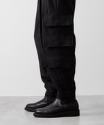 画像をギャラリービューアに読み込む, ato(アトウ)の3-PIECE MILITARY FLAP PANTS - BLACK公式通販サイトsession福岡セレクトショップ
