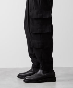 ato(アトウ)の3-PIECE MILITARY FLAP PANTS - BLACK公式通販サイトsession福岡セレクトショップ