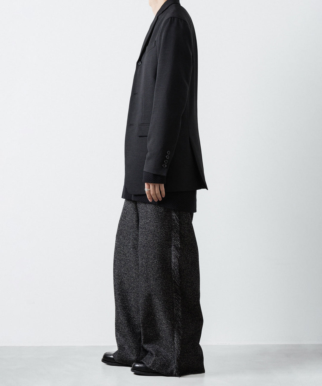 ato(アトウ)のCOTTON RUSSELL L/S - BLACKの公式通販サイトsession福岡セレクトショップ