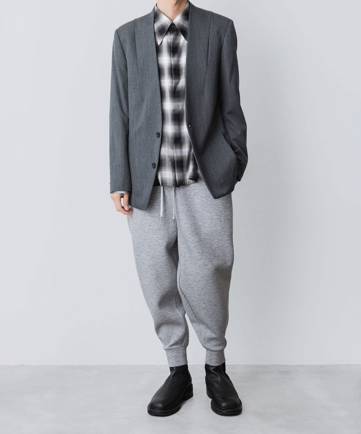 ato(アトウ)のAIR CUSHION SWEAT PANTS - L.GRAYの公式通販サイトsession福岡セレクトショップ