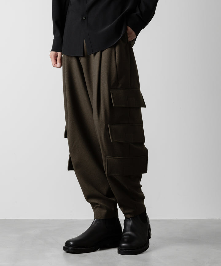 ato(アトウ)の3-PIECE MILITARY FLAP PANTS - D.KHAKI公式通販サイトsession福岡セレクトショップ