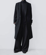 画像をギャラリービューアに読み込む, ato(アトウ)のENGLAND LAMB CHESTERFIELD COAT - BLACKの公式通販サイトsession福岡セレクトショップ
