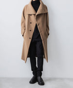画像をギャラリービューアに読み込む, ato(アトウ)のENGLAND LAMB MELTON STAND COLLAR COAT - D.BEIGEの公式通販サイトsession福岡セレクトショップ
