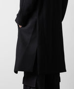 画像をギャラリービューアに読み込む, ato(アトウ)のENGLAND LAMB MELTON STAND COLLAR COAT - BLACKの公式通販サイトsession福岡セレクトショップ
