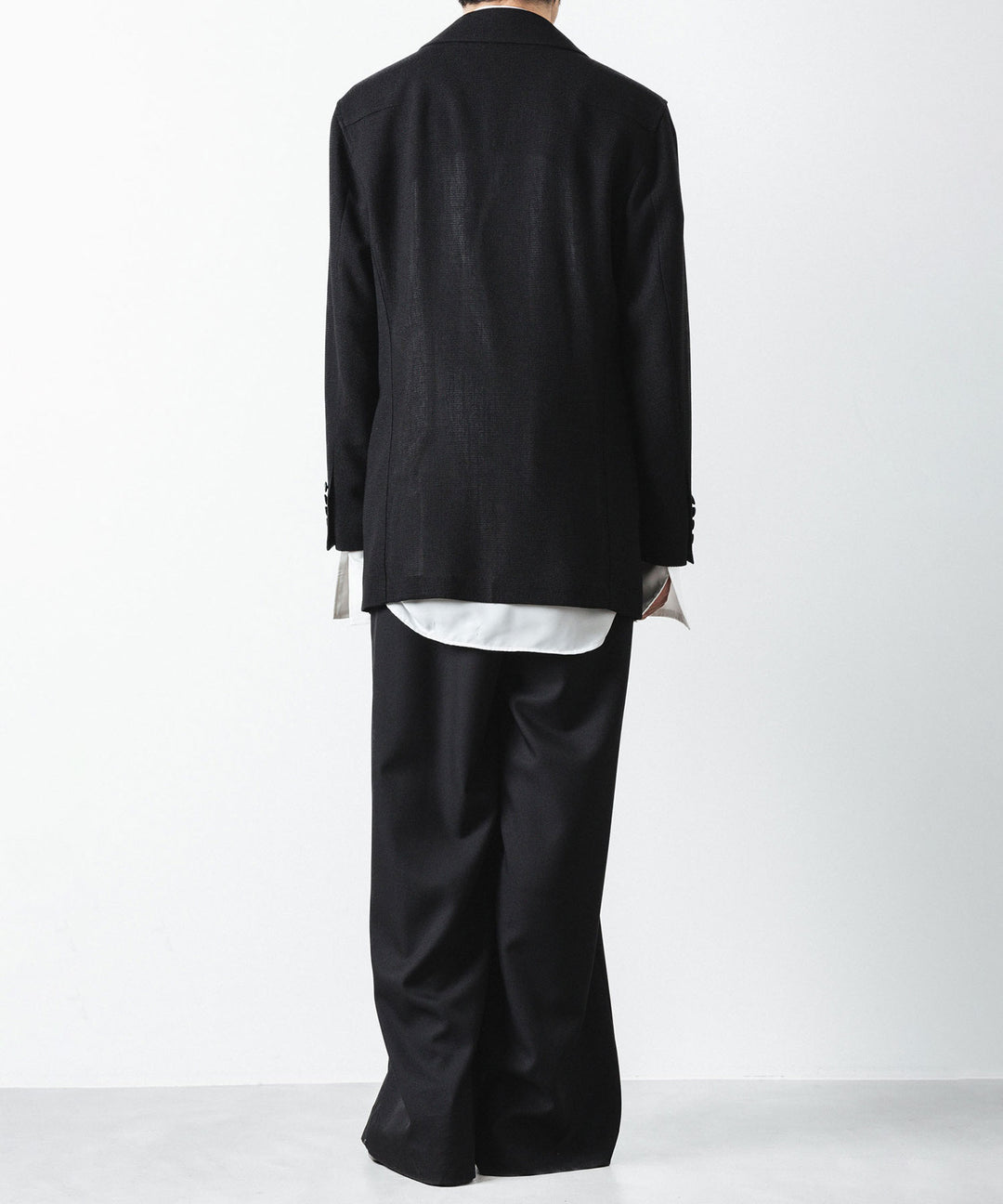 ato(アトウ)のDOUBLE BREASTED TRIXION JACKET - BLACKの公式通販サイトsession福岡セレクトショップ