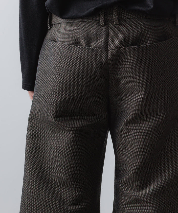 ato(アトウ)のRECYCLE POLYESTER/WOOL WIDE FLAIR PANTS - GRAIGEの公式通販サイトsession福岡セレクトショップ