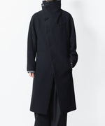 画像をギャラリービューアに読み込む, ato(アトウ)のENGLAND LAMB MELTON STAND COLLAR COAT - BLACKの公式通販サイトsession福岡セレクトショップ
