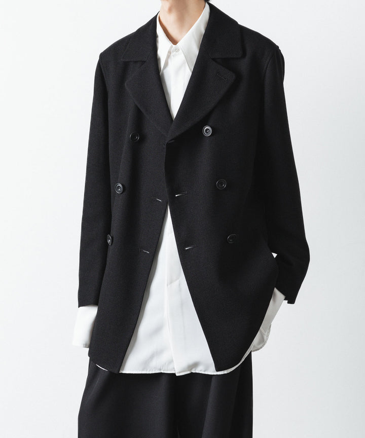 ato(アトウ)のDOUBLE BREASTED TRIXION JACKET - BLACKの公式通販サイトsession福岡セレクトショップ
