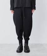 画像をギャラリービューアに読み込む, ato(アトウ)のAIR CUSHION SWEAT PANTS - BLACKの公式通販サイトsession福岡セレクトショップ
