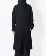 画像をギャラリービューアに読み込む, ato(アトウ)のENGLAND LAMB MELTON STAND COLLAR COAT - BLACKの公式通販サイトsession福岡セレクトショップ
