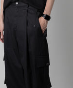 画像をギャラリービューアに読み込む, ato(アトウ)のCOTTON MILITARY PANTS - BLACKの公式通販サイトsession福岡セレクトショップ
