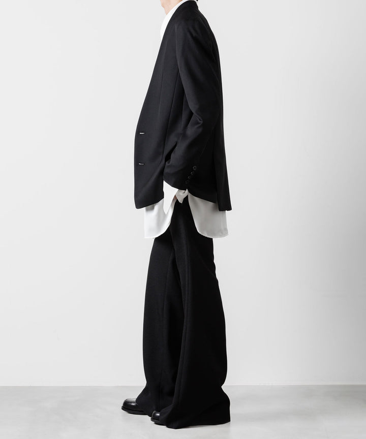 ato(アトウ)のOVERSIZED DOUBLE CUFFS SHIRT - WHITEの公式通販サイトsession福岡セレクトショップ