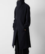 画像をギャラリービューアに読み込む, ato(アトウ)のENGLAND LAMB MELTON STAND COLLAR COAT - NAVYの公式通販サイトsession福岡セレクトショップ
