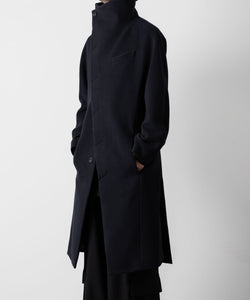 ato(アトウ)のENGLAND LAMB MELTON STAND COLLAR COAT - NAVYの公式通販サイトsession福岡セレクトショップ