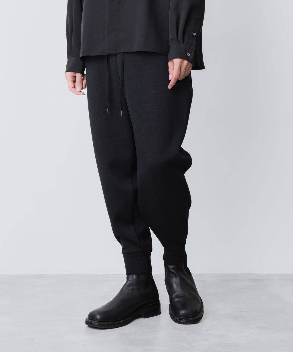 ato(アトウ)のAIR CUSHION SWEAT PANTS - BLACKの公式通販サイトsession福岡セレクトショップ
