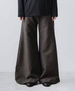 画像をギャラリービューアに読み込む, ato(アトウ)のRECYCLE POLYESTER/WOOL WIDE FLAIR PANTS - GRAIGEの公式通販サイトsession福岡セレクトショップ
