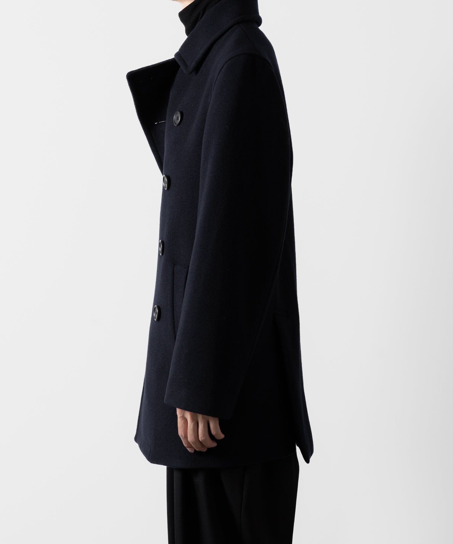 ato(アトウ)のNEW CLASSIC P-COAT - NAVYの公式通販サイトsession福岡セレクトショップ