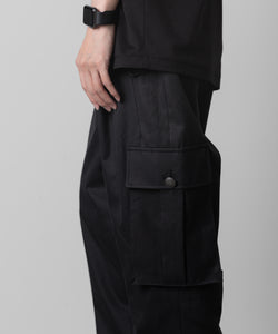 ato(アトウ)のCOTTON MILITARY PANTS - BLACKの公式通販サイトsession福岡セレクトショップ