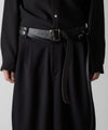 【ato】COWHIDE DOUBLE BELT 