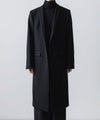 【ato】　ENGLAND LAMB CHESTERFIELD COAT - BLACK