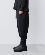 画像をギャラリービューアに読み込む, ato(アトウ)のAIR CUSHION SWEAT PANTS - BLACKの公式通販サイトsession福岡セレクトショップ
