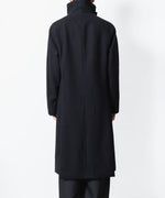 画像をギャラリービューアに読み込む, ato(アトウ)のENGLAND LAMB MELTON STAND COLLAR COAT - BLACKの公式通販サイトsession福岡セレクトショップ
