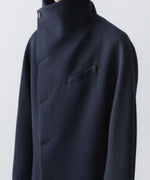 画像をギャラリービューアに読み込む, ato(アトウ)のENGLAND LAMB MELTON STAND COLLAR COAT -  NAVYの公式通販サイトsession福岡セレクトショップ
