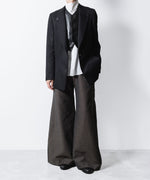 画像をギャラリービューアに読み込む, ato(アトウ)のRECYCLE POLYESTER/WOOL WIDE FLAIR PANTS - GRAIGEの公式通販サイトsession福岡セレクトショップ

