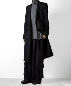 ato(アトウ)のDOUBLE POCKET WIDE PANTS - BLACKの公式通販サイトsession福岡セレクトショップ