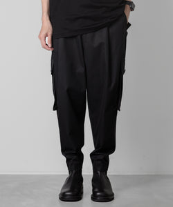 ato(アトウ)のCOTTON MILITARY PANTS - BLACKの公式通販サイトsession福岡セレクトショップ