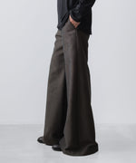 画像をギャラリービューアに読み込む, ato(アトウ)のRECYCLE POLYESTER/WOOL WIDE FLAIR PANTS - GRAIGEの公式通販サイトsession福岡セレクトショップ
