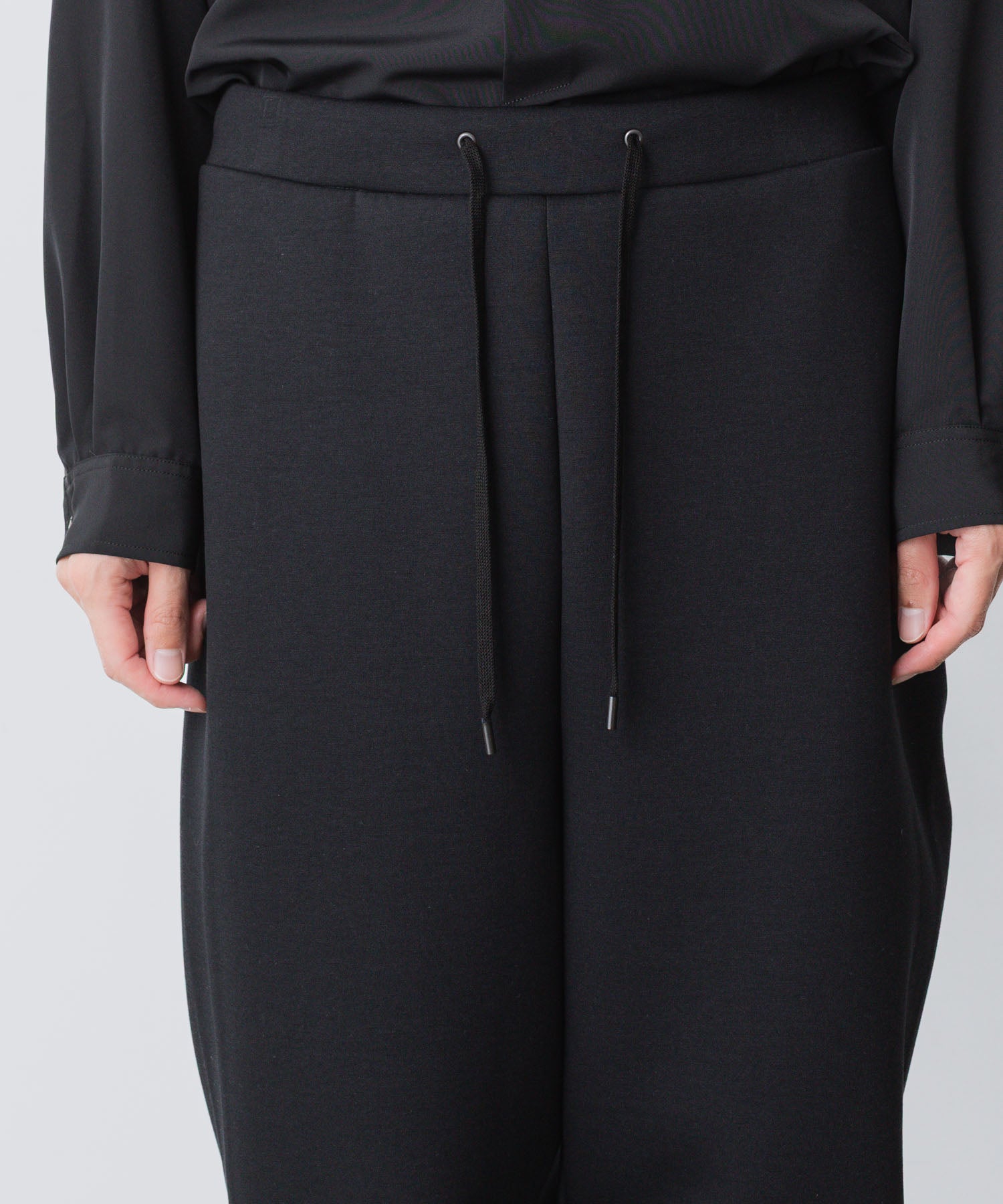 ato(アトウ)のAIR CUSHION SWEAT PANTS - BLACKの公式通販サイトsession福岡セレクトショップ