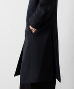 画像をギャラリービューアに読み込む, ato(アトウ)のENGLAND LAMB MELTON STAND COLLAR COAT - NAVYの公式通販サイトsession福岡セレクトショップ
